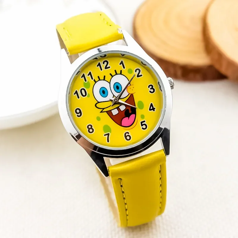 Kids Outdoor Kitchen Accessories - 만화 스폰지밥 어린이용 쿼츠 손목시계 패트릭