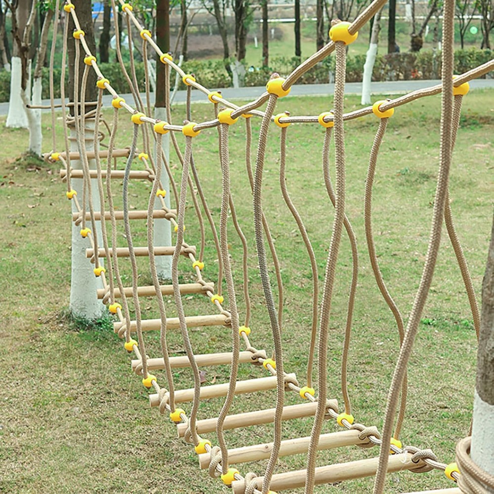 Kids Outdoor Climbing Frame - 유치원 체육 훈련용 팔걸이 스윙 브리지,