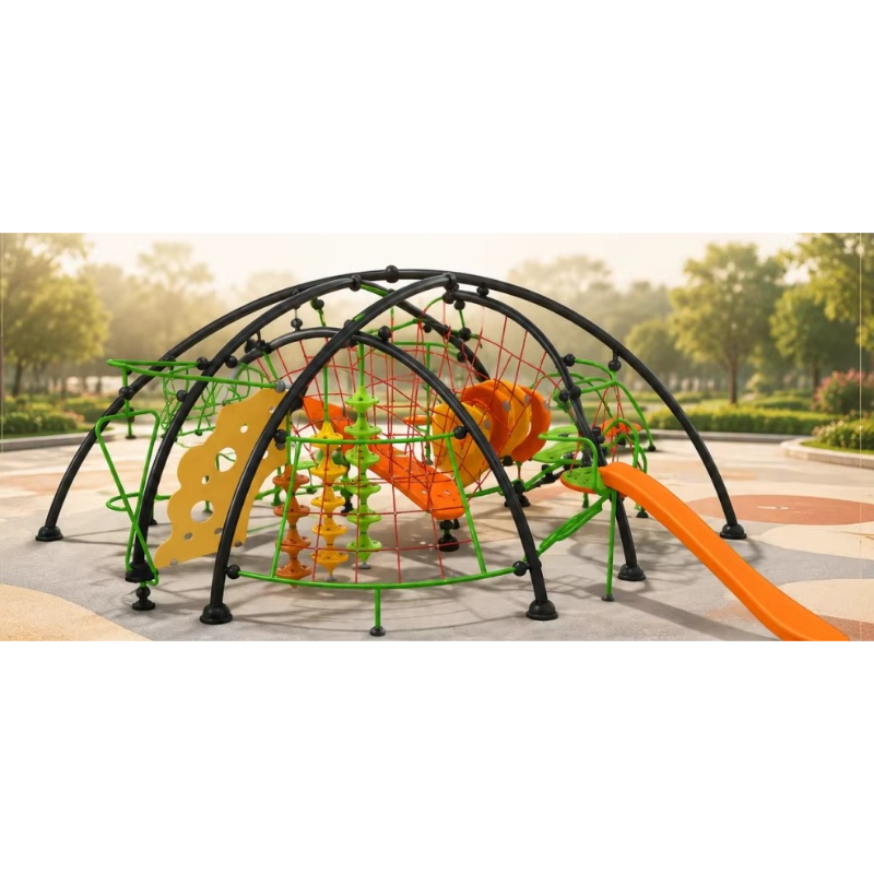 Kids Outdoor Climbing Frame - 클라이밍 프레임, 야외 로프 돔, 놀이