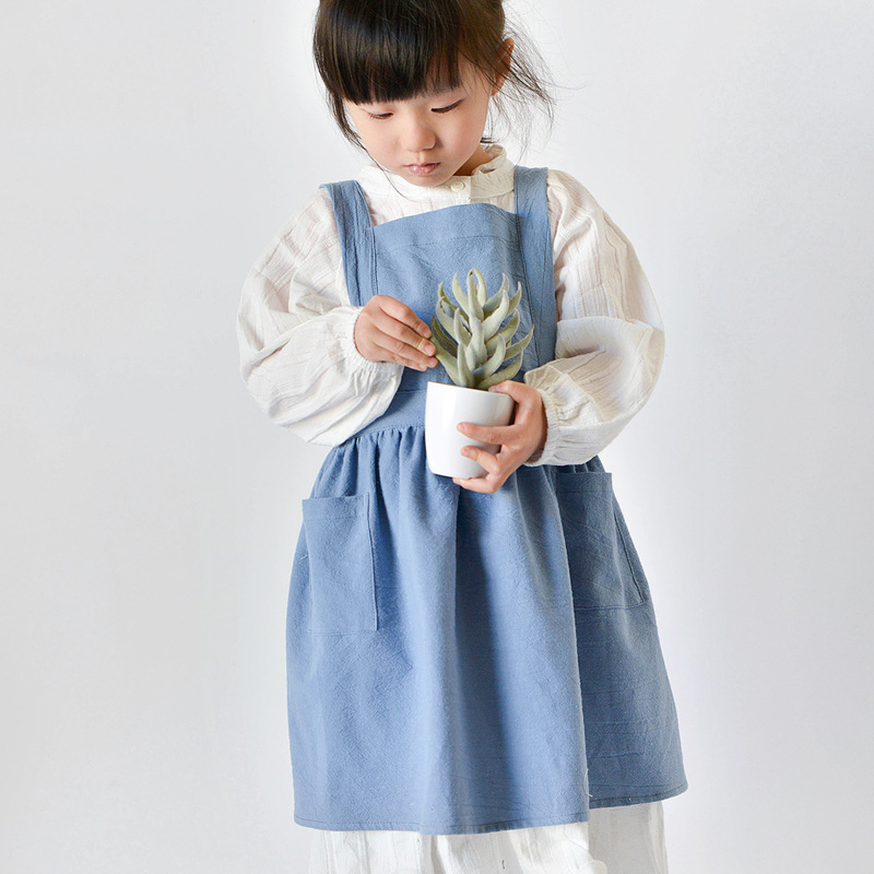 어린이 면 앞치마 드레스 부모-자녀 아기 어린이 베이킹 - Kids Outdoor Kitchen Accessories 리뷰 및 가격
