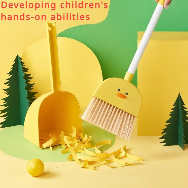 식품 등급 PP 어린이 미니 빗자루 쓰레받기 세트 3  - Kids Outdoor Broom 리뷰 및 가격