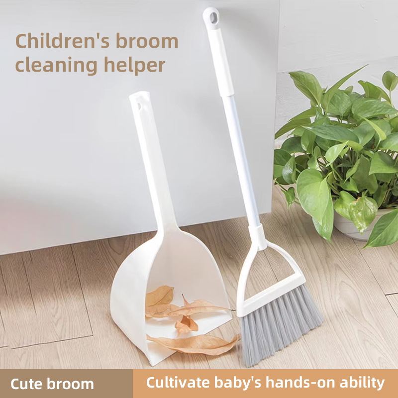 가정용 주방 어린이 집안일 청소용 빗자루와 쓰레받기 세 - Kids Outdoor Broom 리뷰 및 가격
